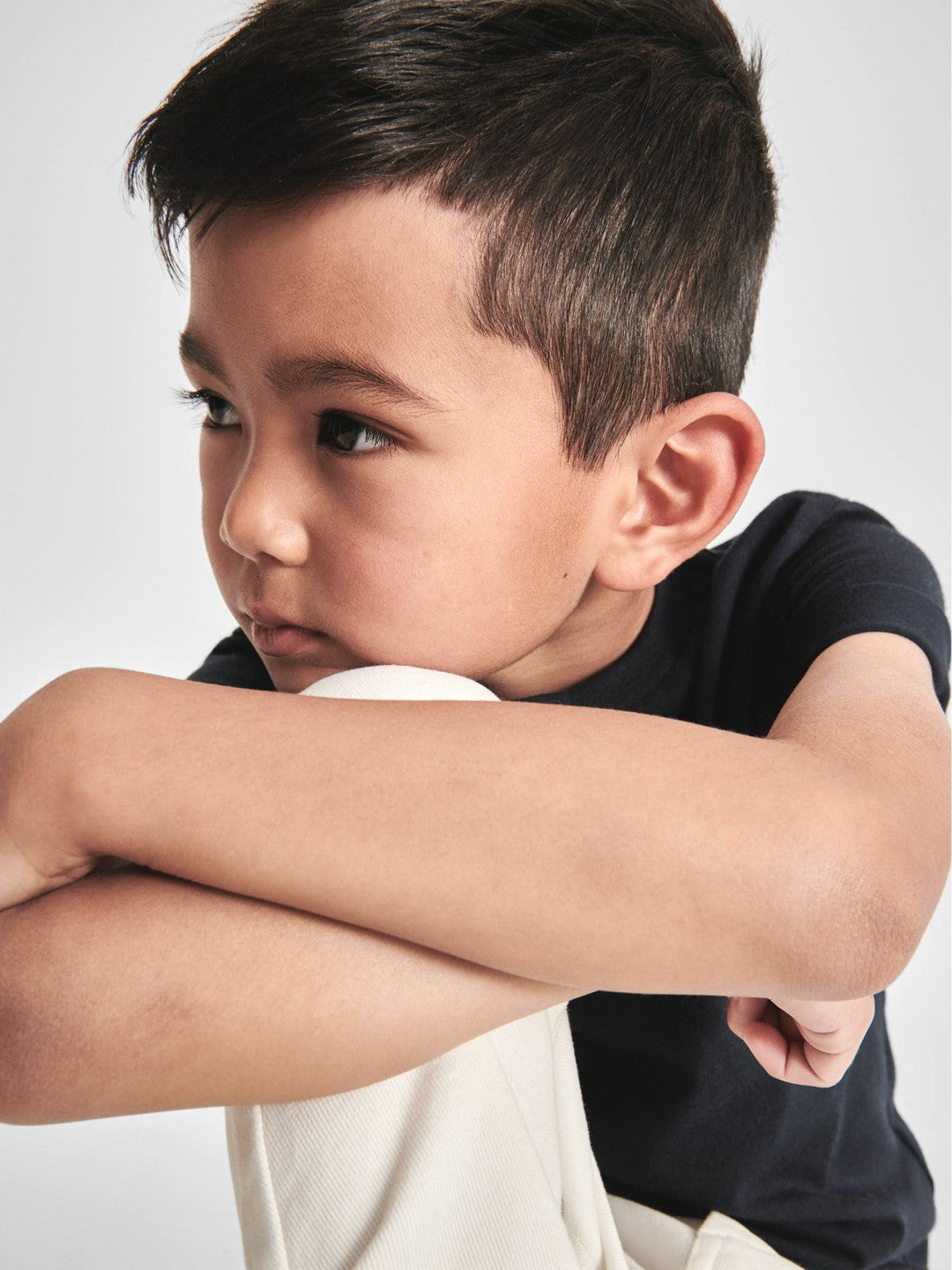 4-9 yrs Crew Neck T-Shirt Navy | Children & Baby