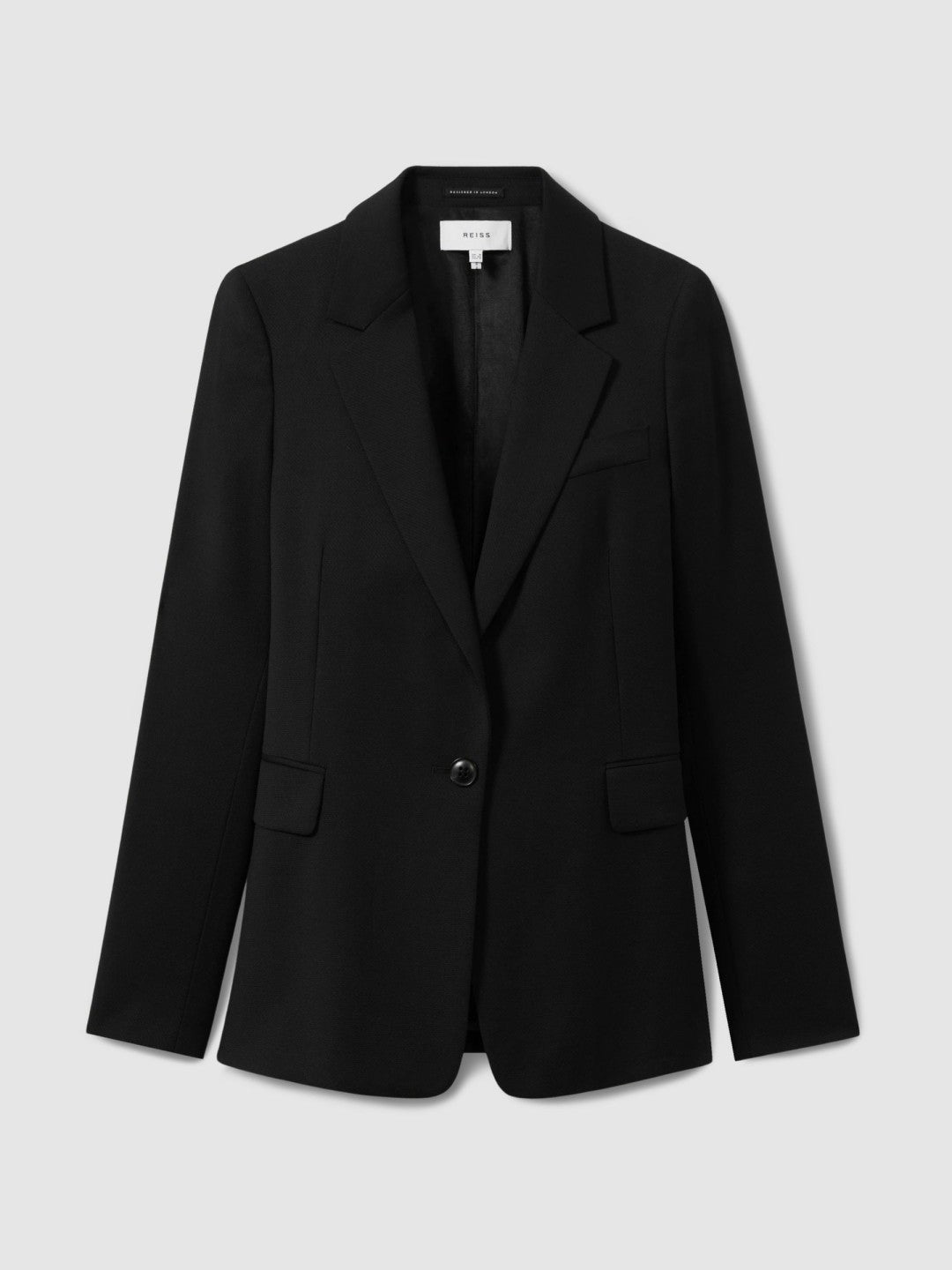 Single Breasted Suit Blazer Black | Women