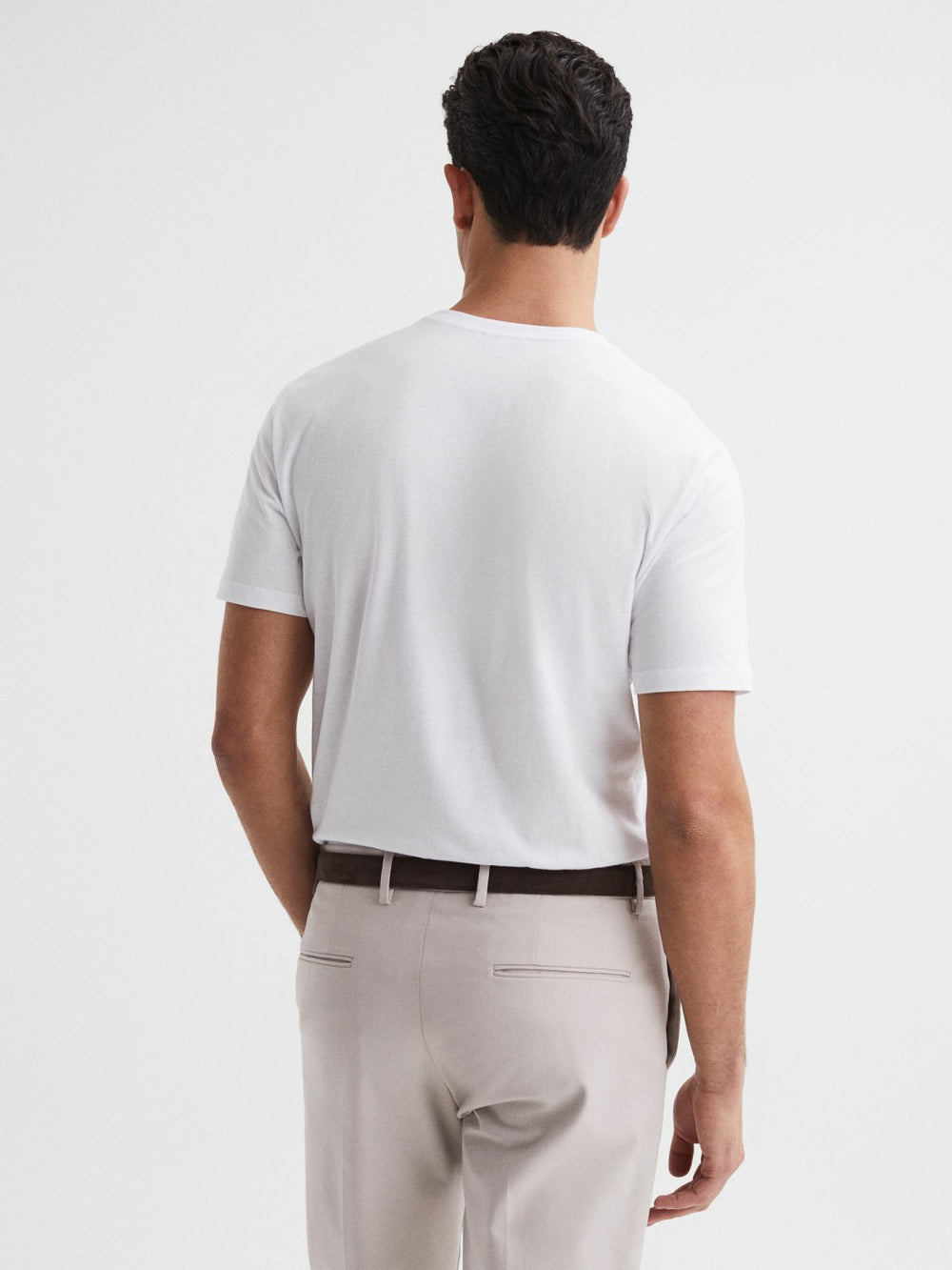 Three Pack Of Crew Neck T-shirts White | Men