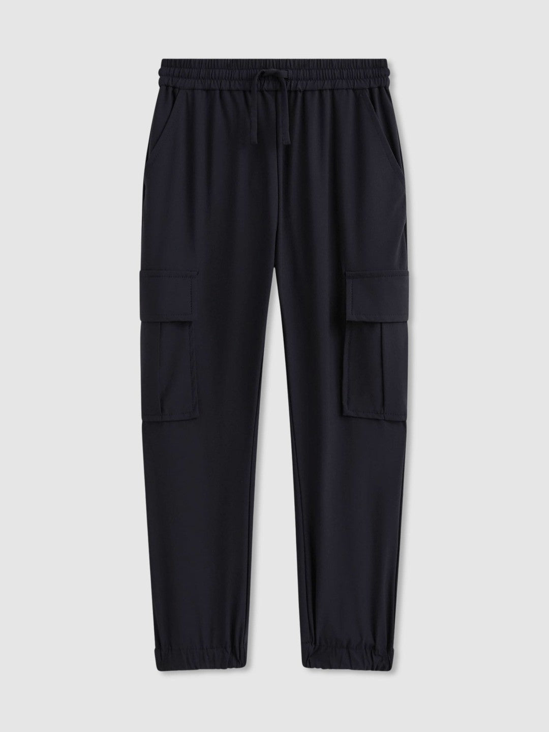 3-9 yrs Technical Drawstring Cuffed Cargo Trousers Navy | Children & Baby