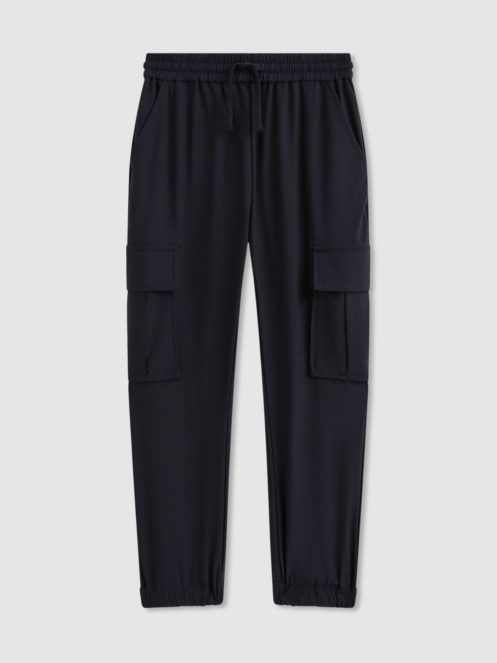 3-9 yrs Technical Drawstring Cuffed Cargo Trousers Navy | Children & Baby