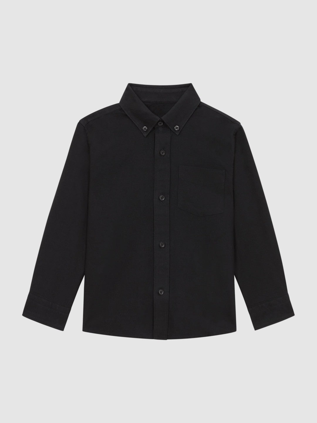 3-9 yrs Button Down Oxford Shirt Black | Children & Baby