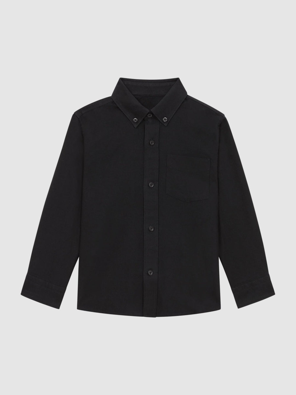 3-9 yrs Button Down Oxford Shirt Black | Children & Baby