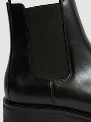 Leather Chelsea Boots Black | Men