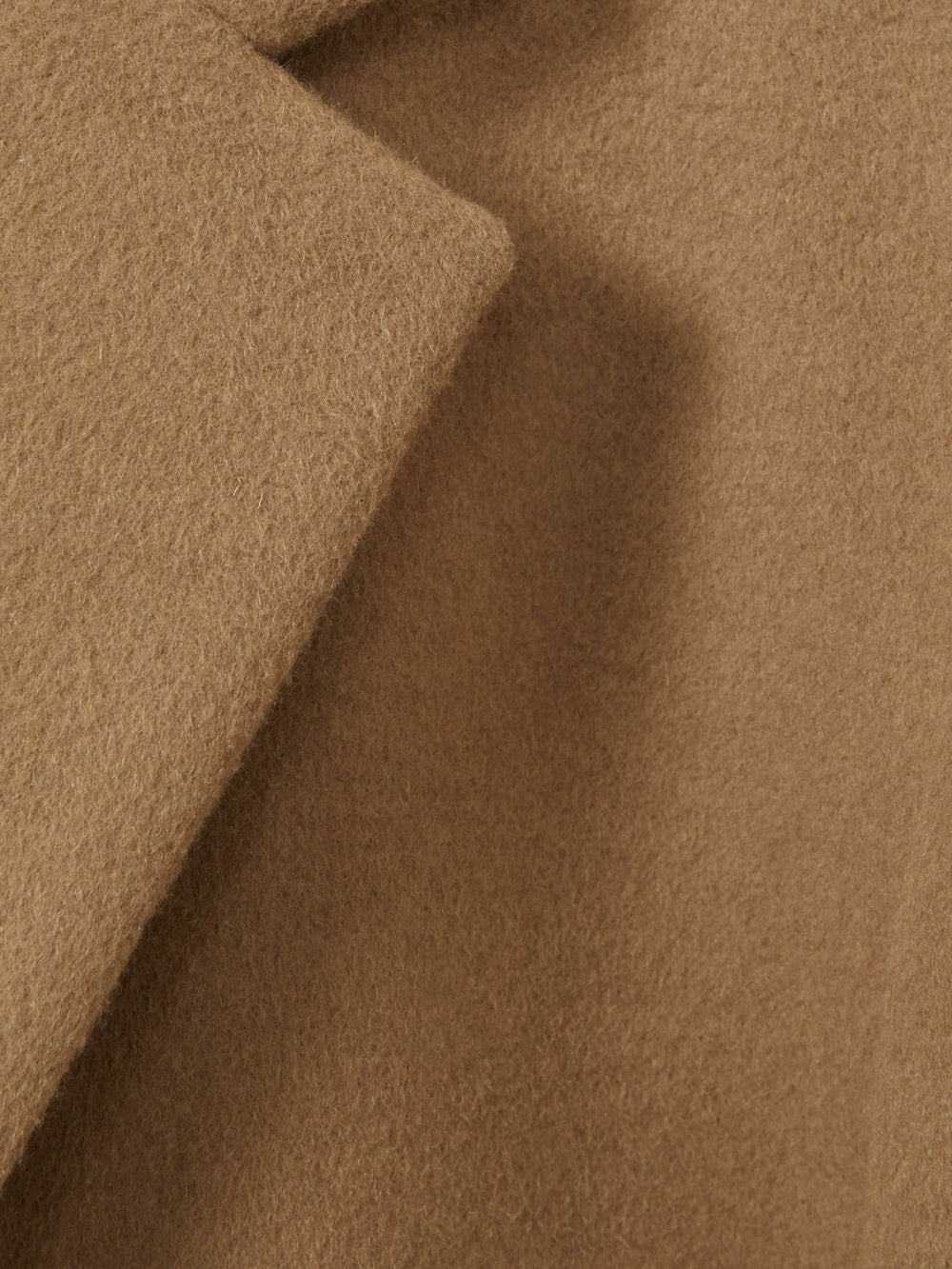 Wool Blend Single Breasted Epsom Overcoat Camel | Men
