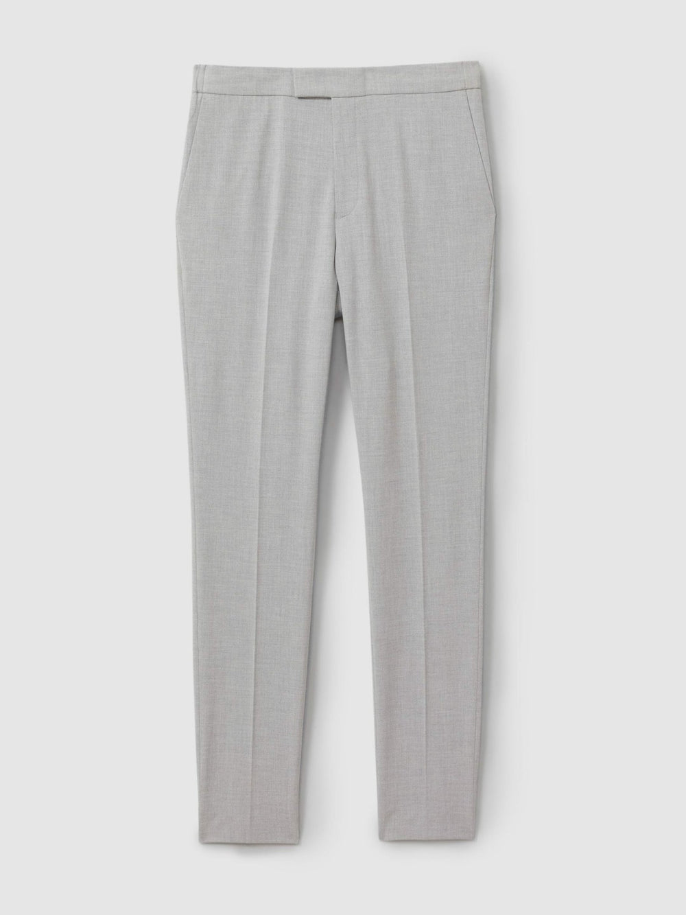 Slim-Fit Drawstring Trousers Grey | Men