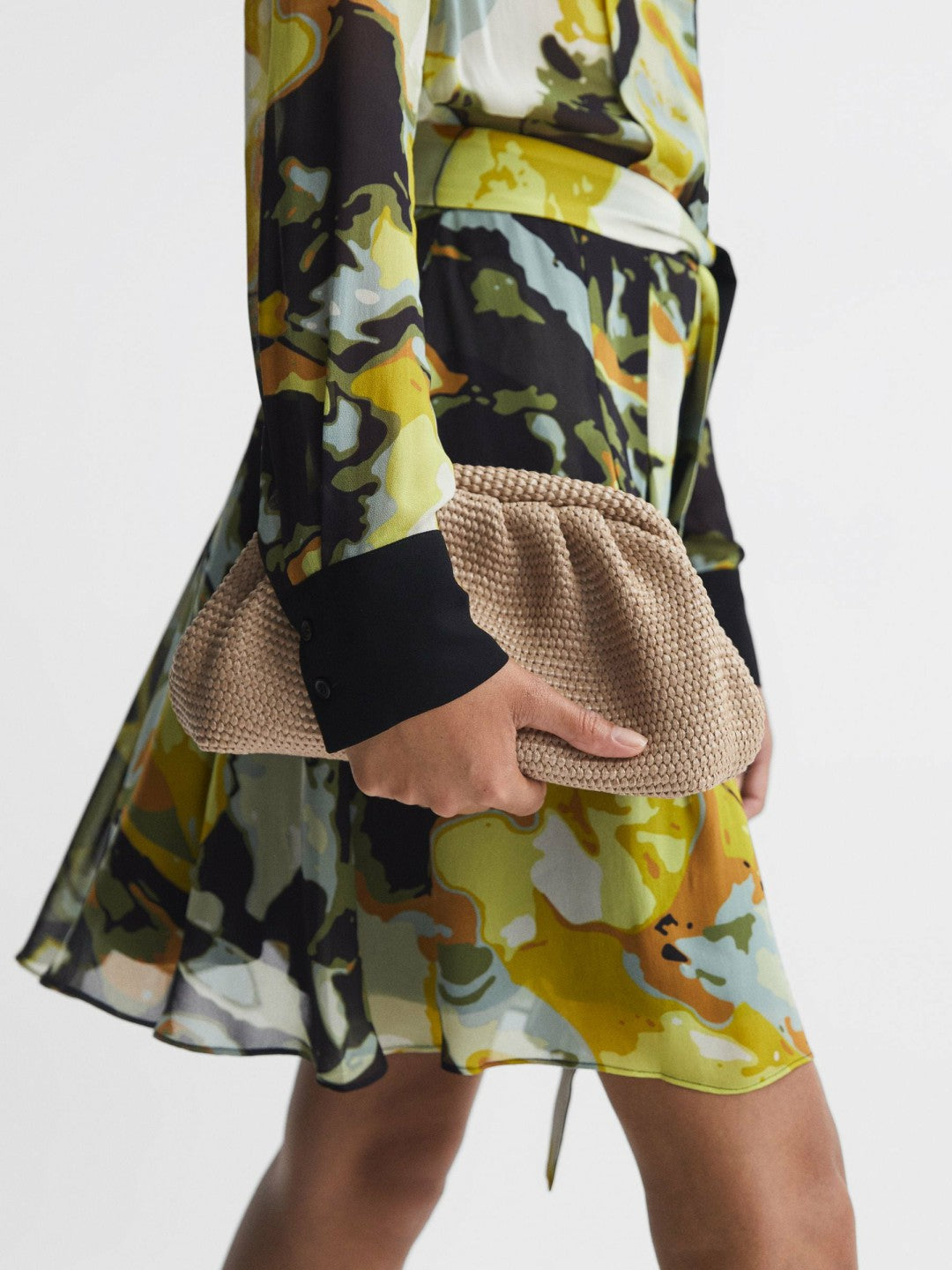 Raffia Clutch Bag Natural | Women