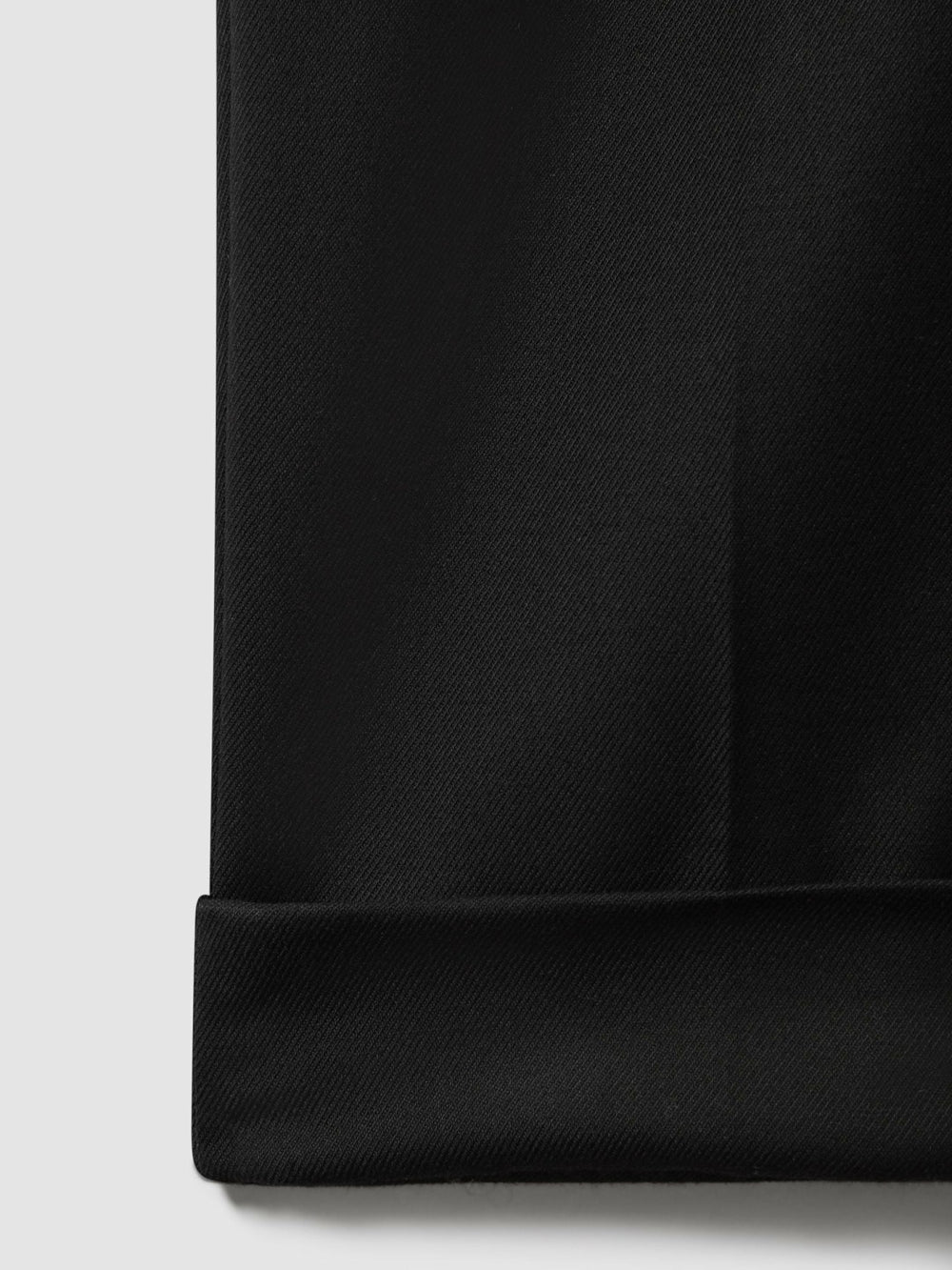 Relaxed-Fit Pleated Tapered Trousers Black | Men