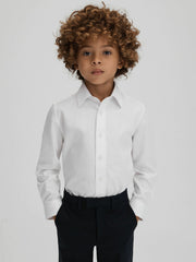 3-9 yrs Slim Fit Cotton Shirt White | Children & Baby