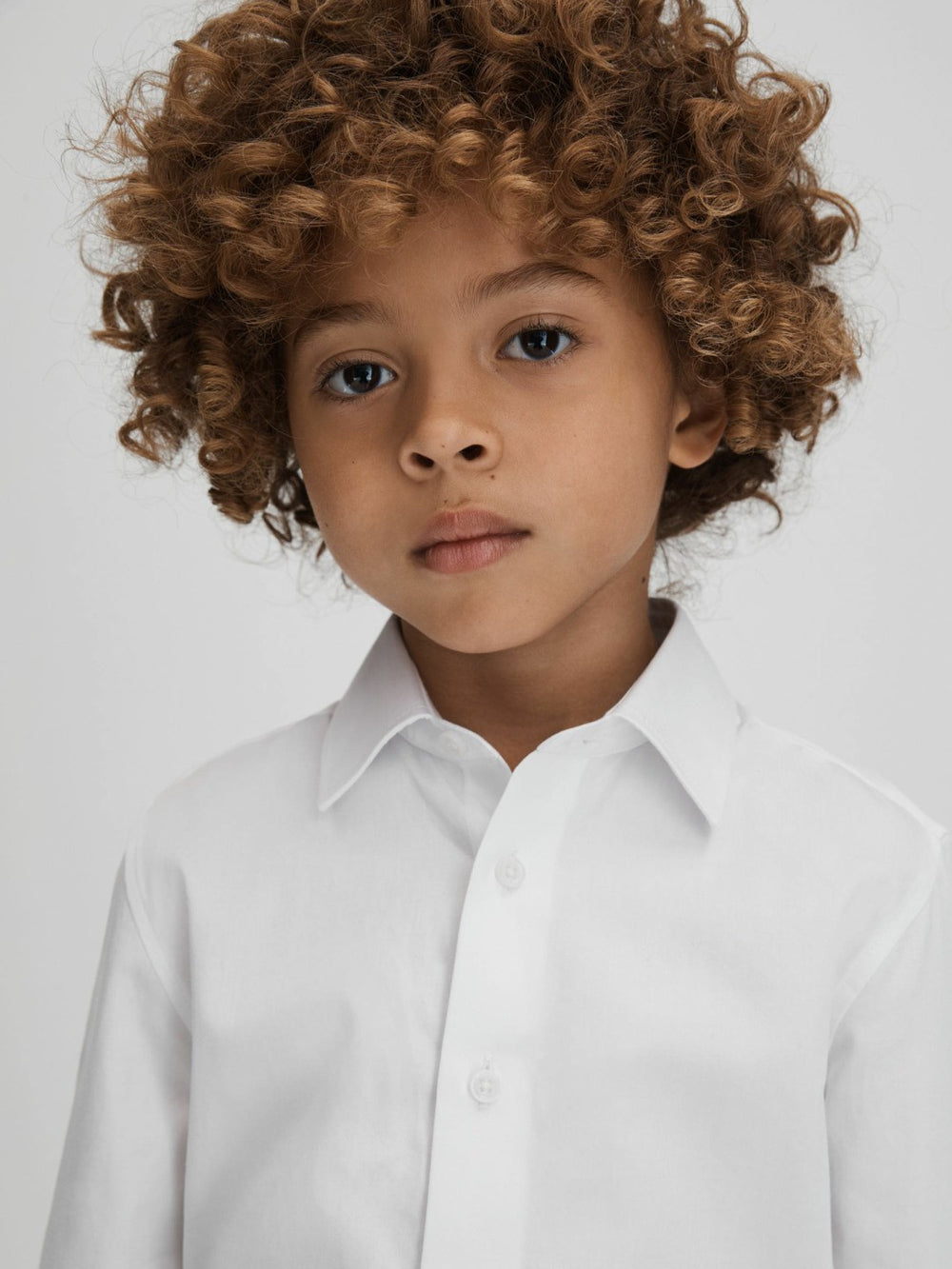 3-9 yrs Slim Fit Cotton Shirt White | Children & Baby