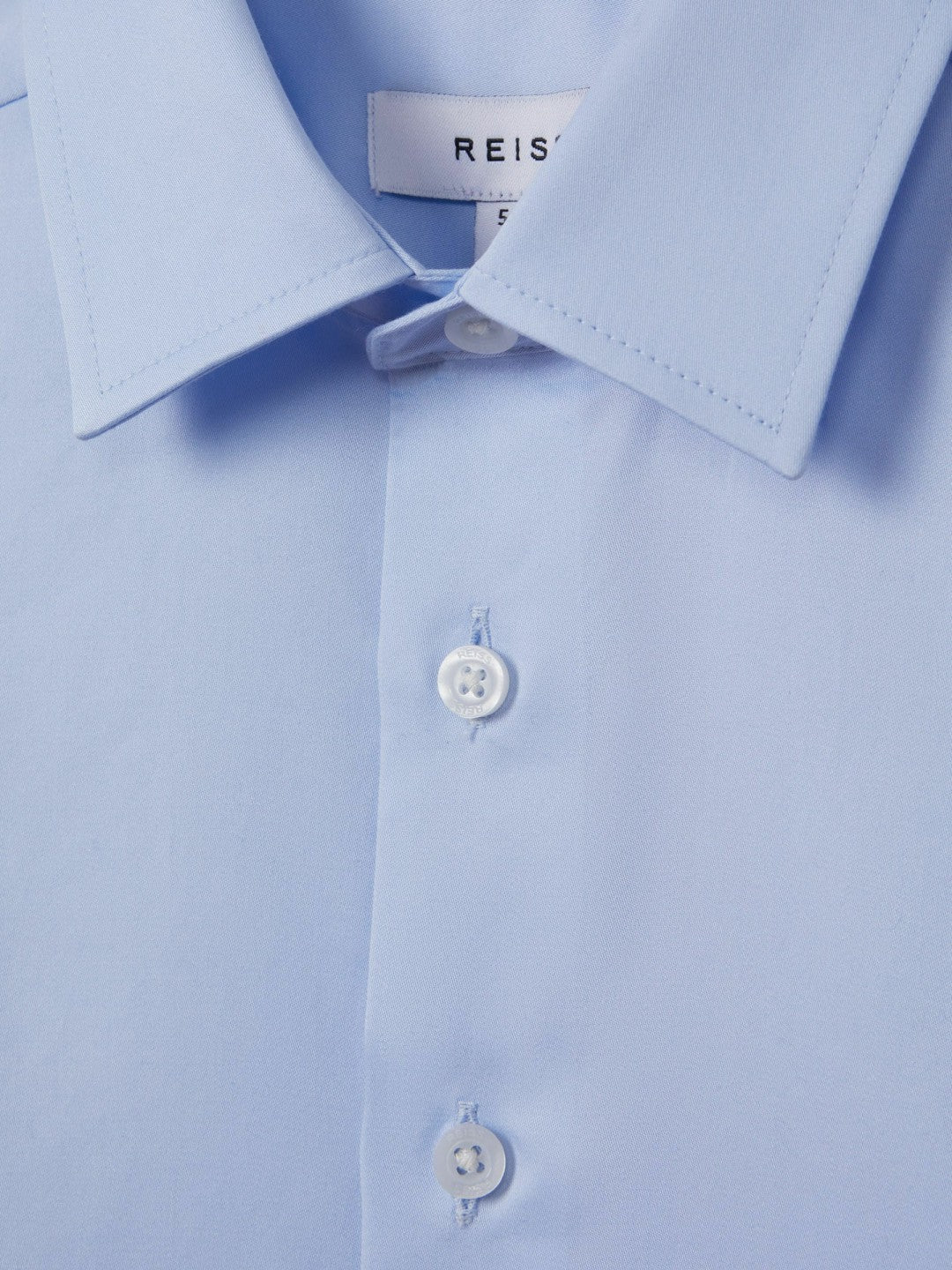 3-9 yrs Slim Fit Cotton Shirt Soft Blue | Children & Baby
