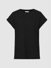 Cotton-jersey T-shirt Black | Women