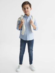 4-9 yrs Button Down Oxford Shirt Soft Blue | Children & Baby