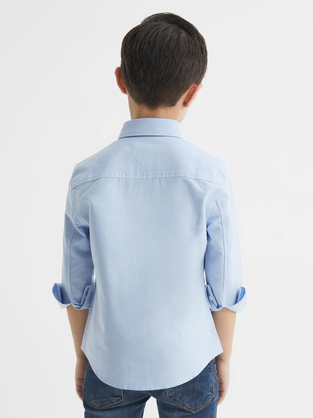 4-9 yrs Button Down Oxford Shirt Soft Blue | Children & Baby