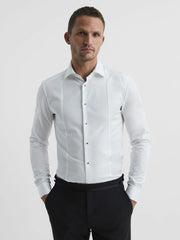 Slim Fit Dinner Shirt White | Men