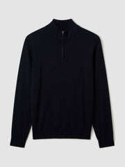 Merino Wool Half-Zip Jumper  | Men