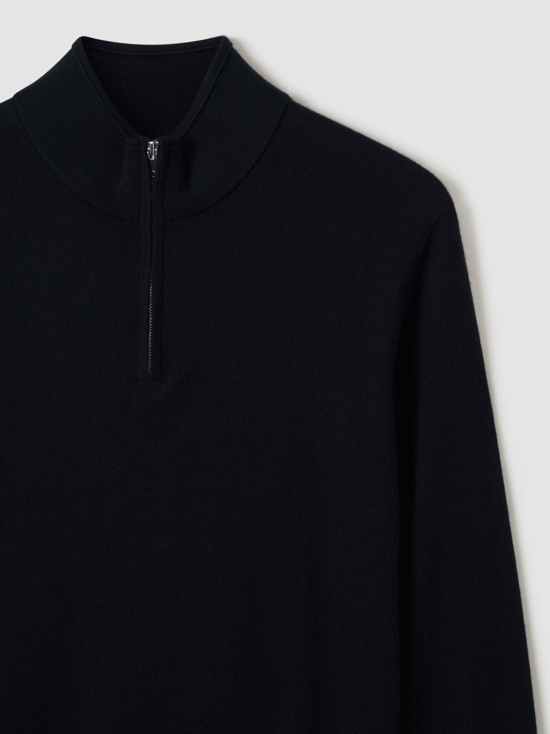Merino Wool Half-Zip Jumper  | Men