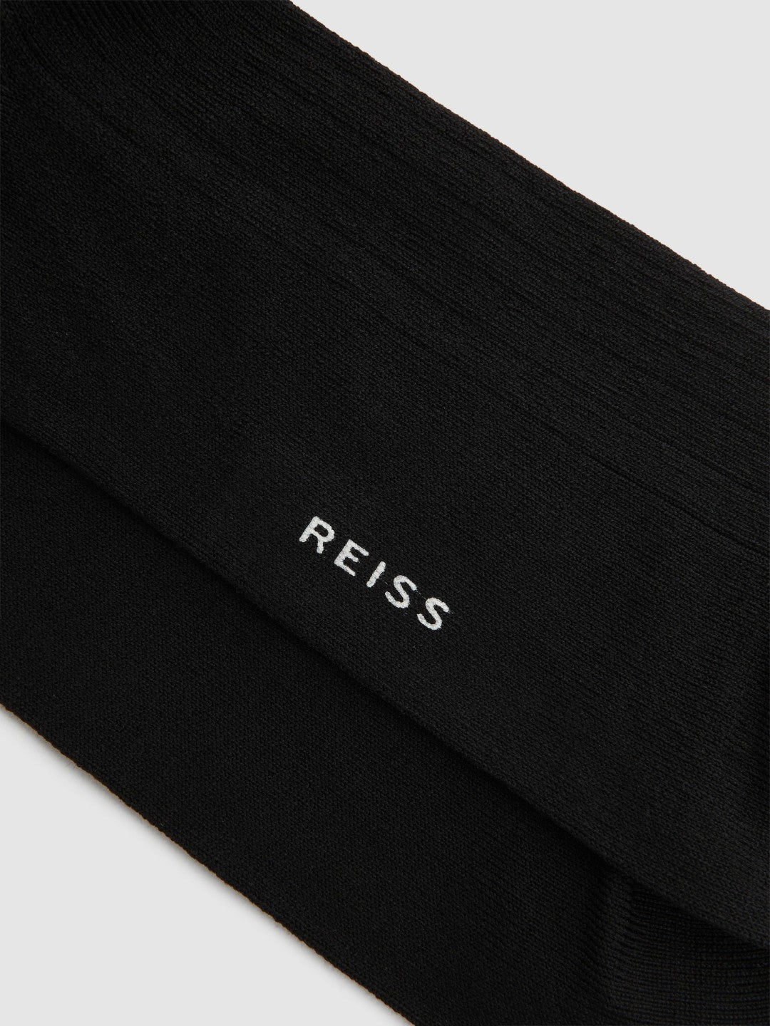 Ribbed Socks Black | Men