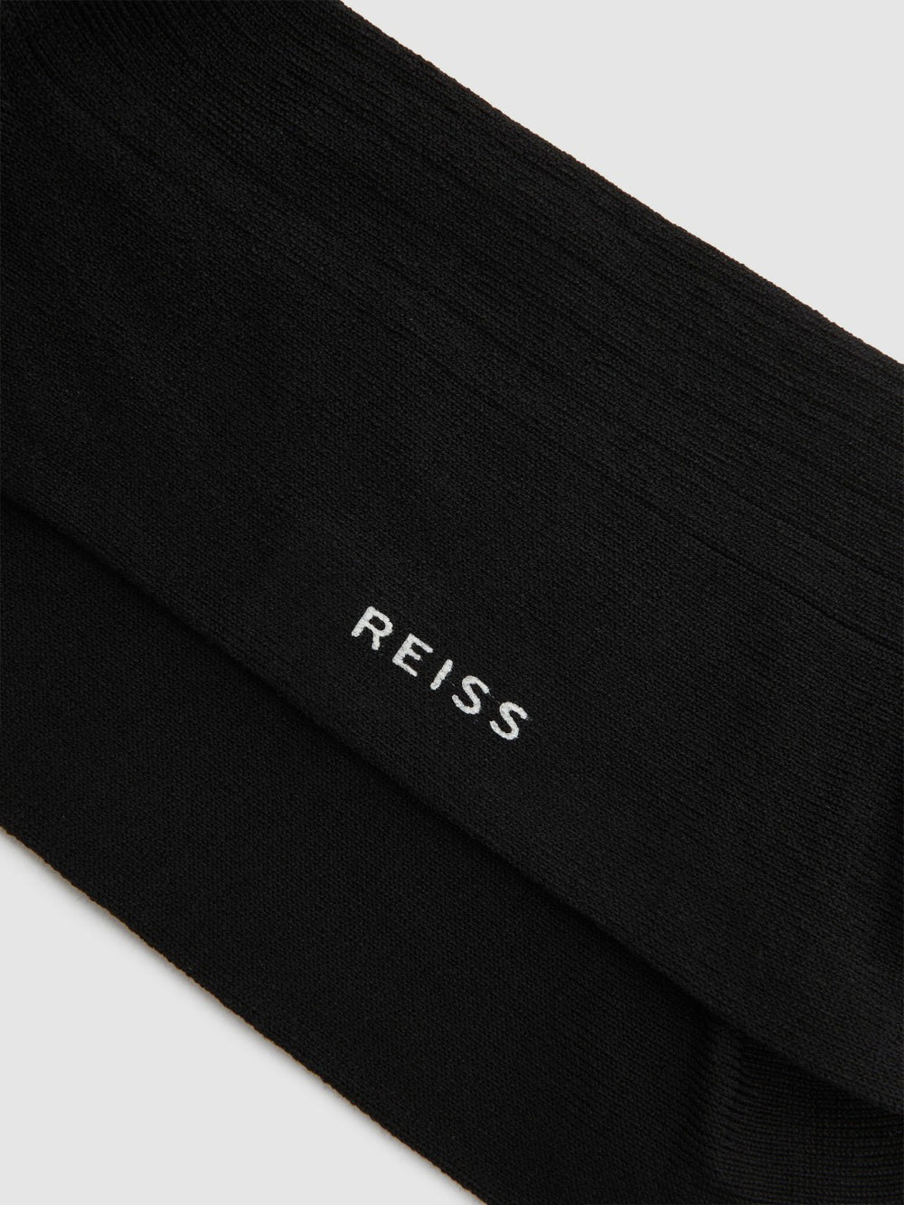 Ribbed Socks Black | Men