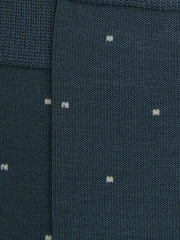 Polka Dot Socks Airforce Blue | Men