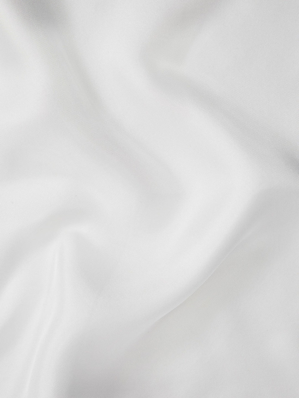 Plain Silk Pocket Square White | Men