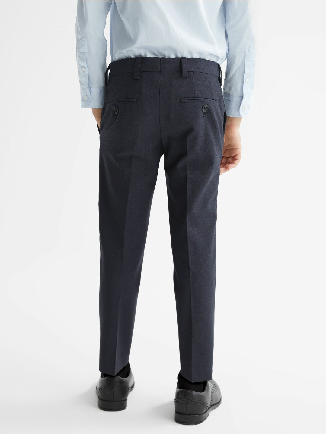 4-9 yrs Wool-Blend Suit Trousers Navy | Children & Baby