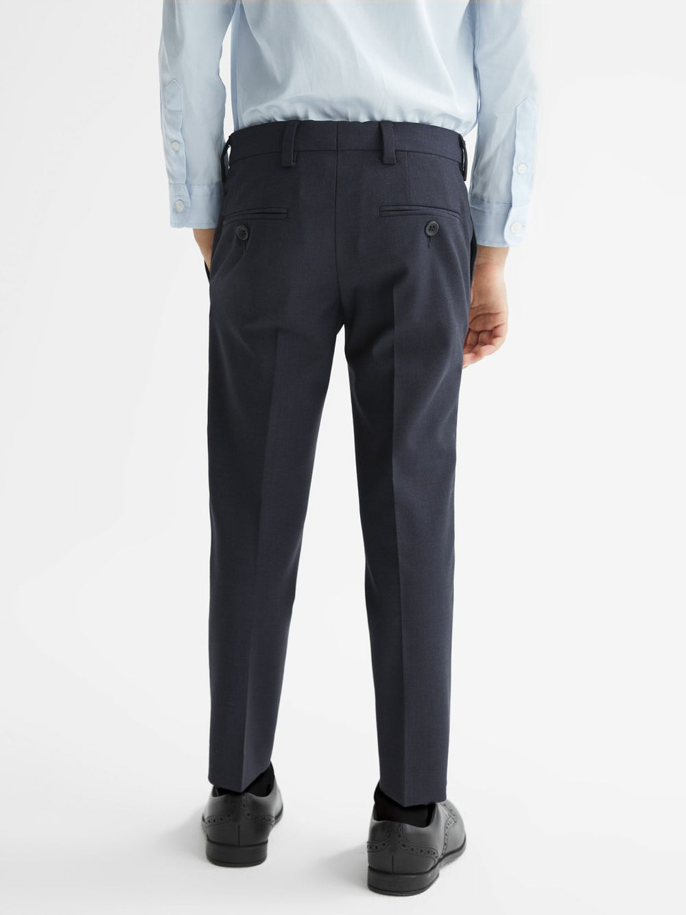 4-9 yrs Wool-Blend Suit Trousers Navy | Children & Baby