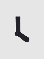 Ribbed Socks Navy | Men