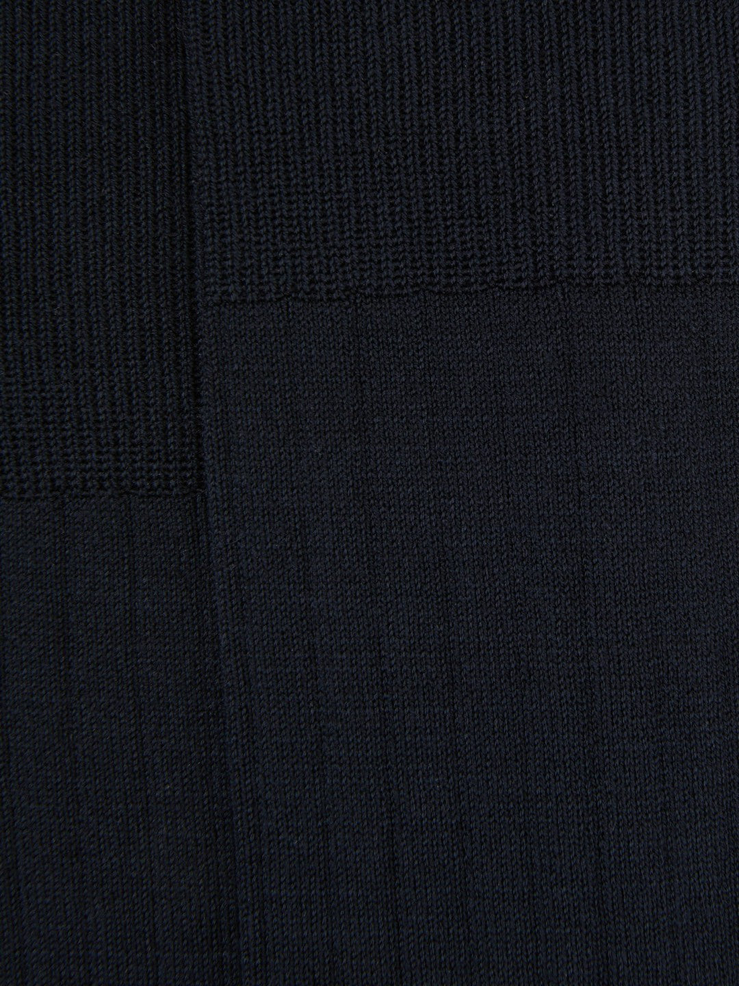 Ribbed Socks Navy | Men