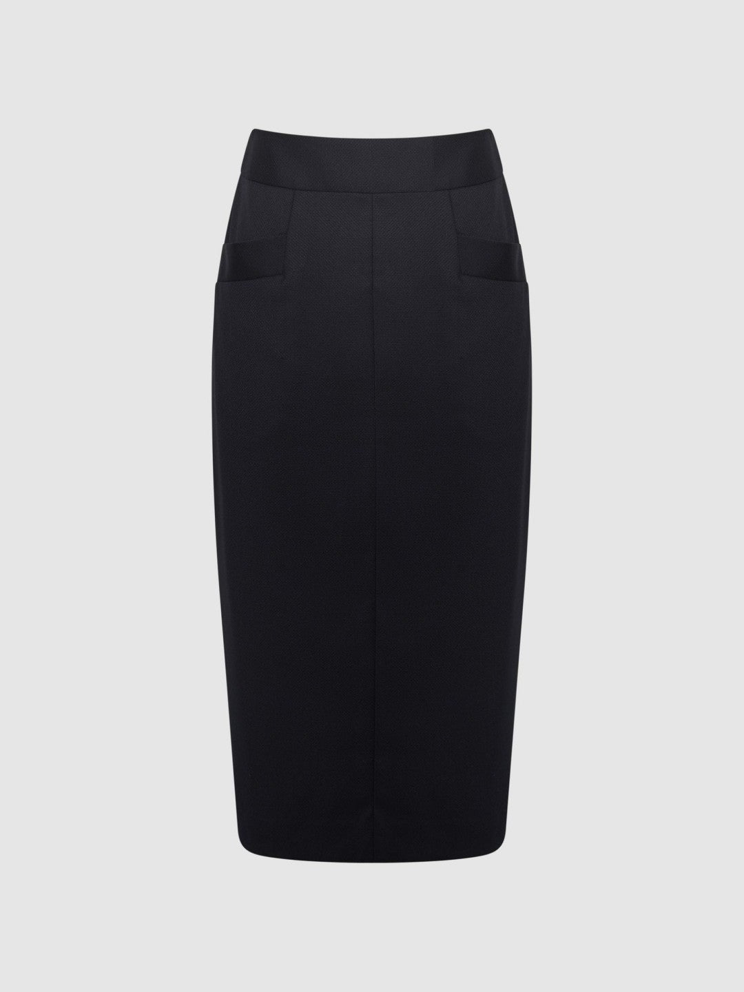 Petite Tailored Pencil Skirt Navy | Women