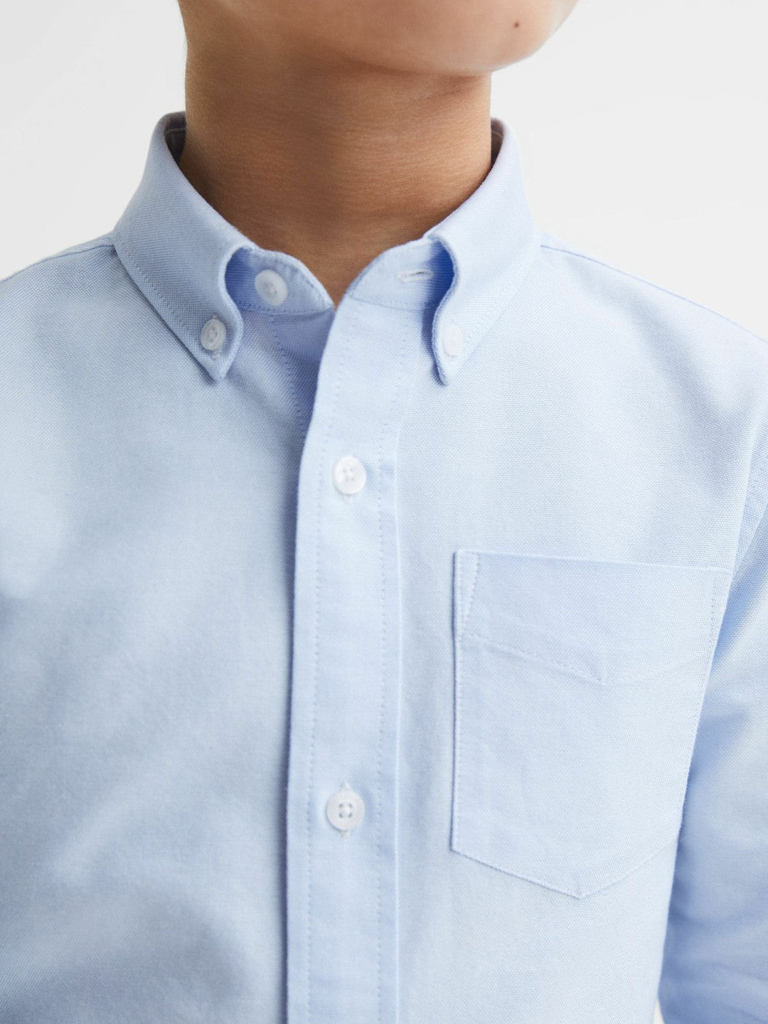 3-9 yrs Button Down Oxford Shirt Soft Blue | Children & Baby