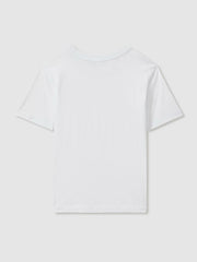 9-13 yrs Crew Neck T-Shirt White | Children & Baby