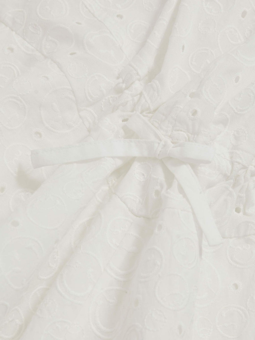 13-14 yrs SmileyWorld Broderie Logo Dress Ivory | Children & Baby