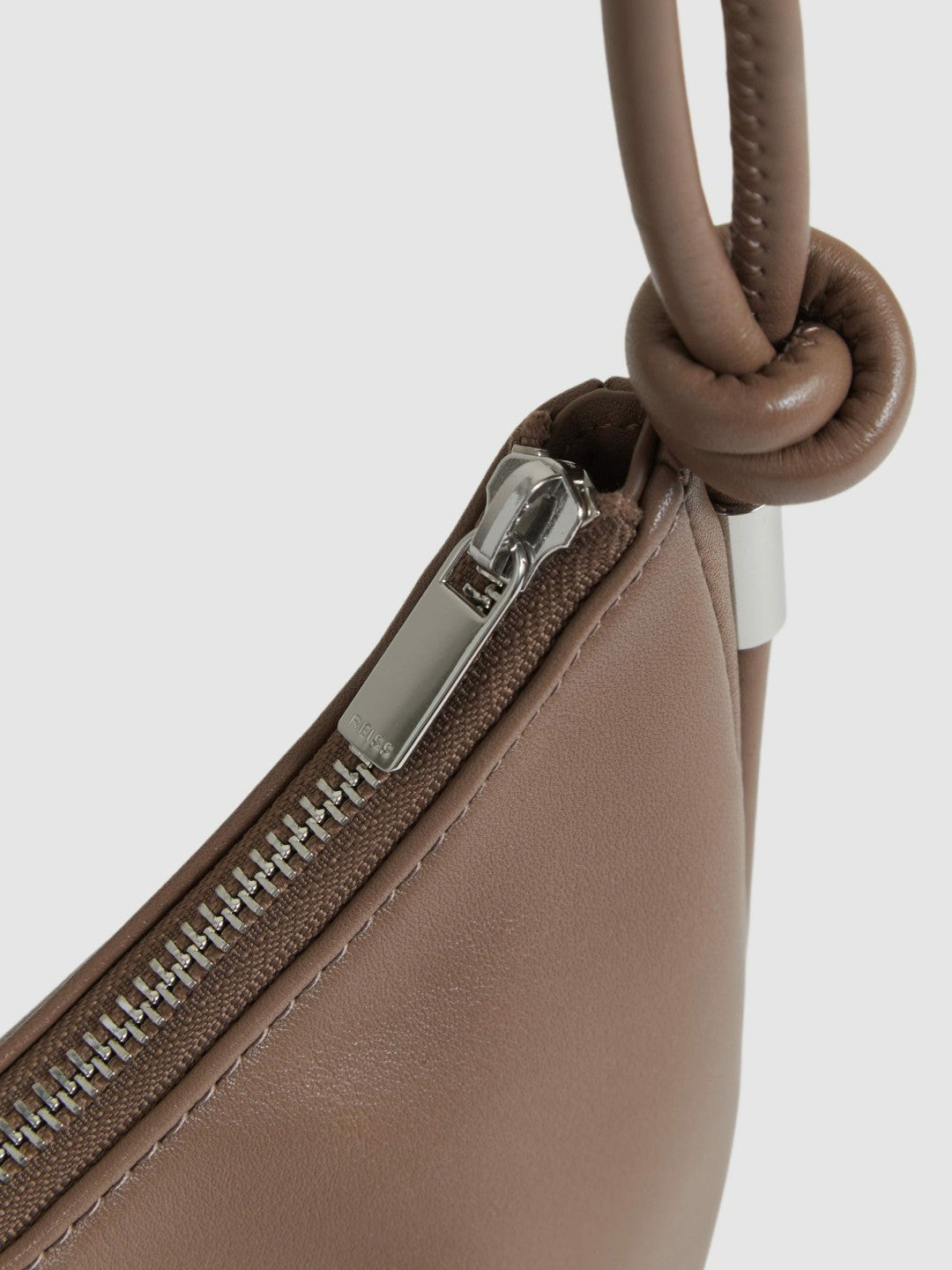 Leather Rope Strap Shoulder Bag Neutral | Women