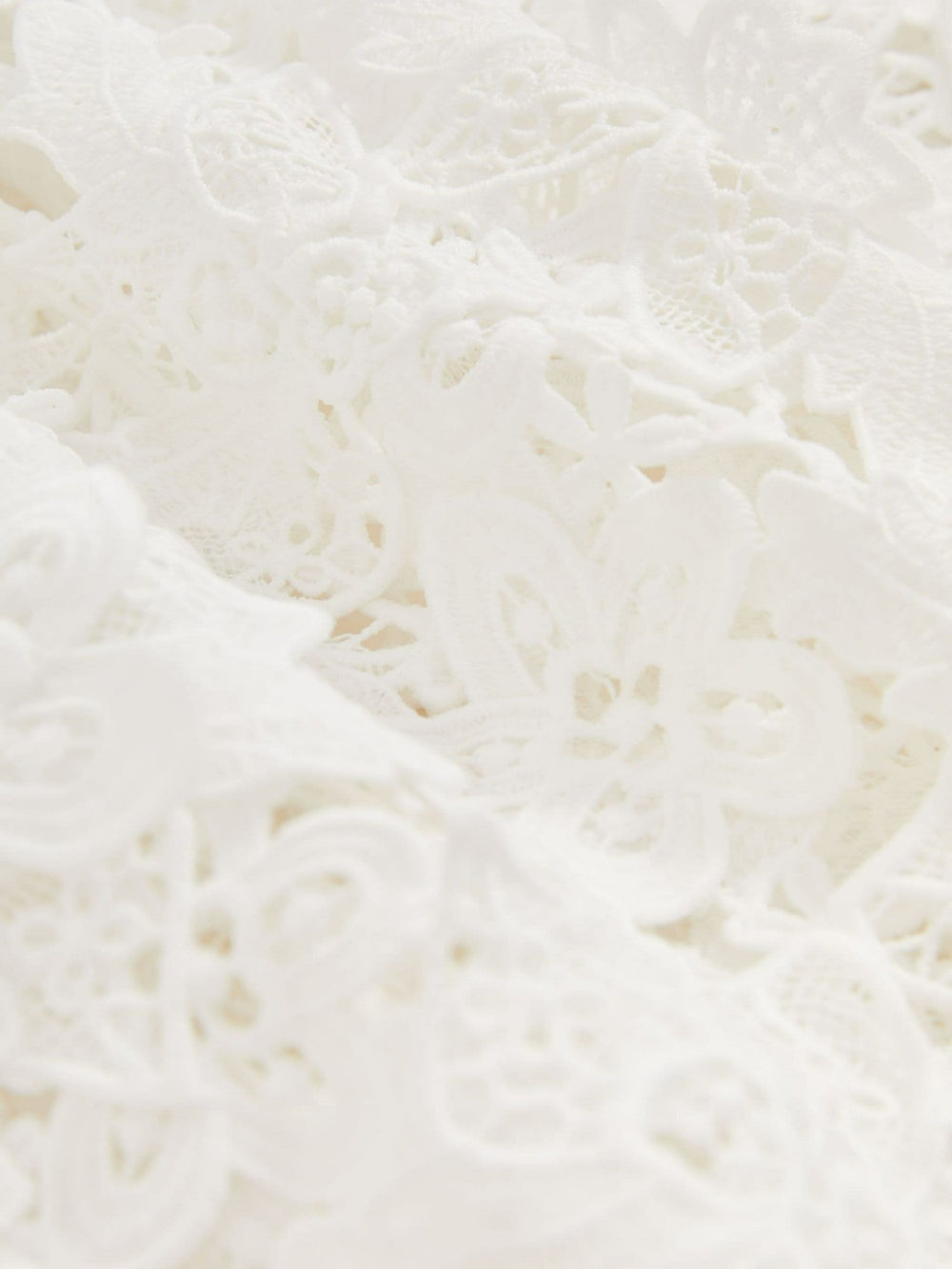 Cotton Cut Out Lace Cami Top Ivory | Women