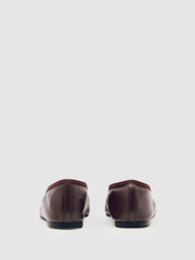 Nappa Leather Ballet Flats Oxblood | Women