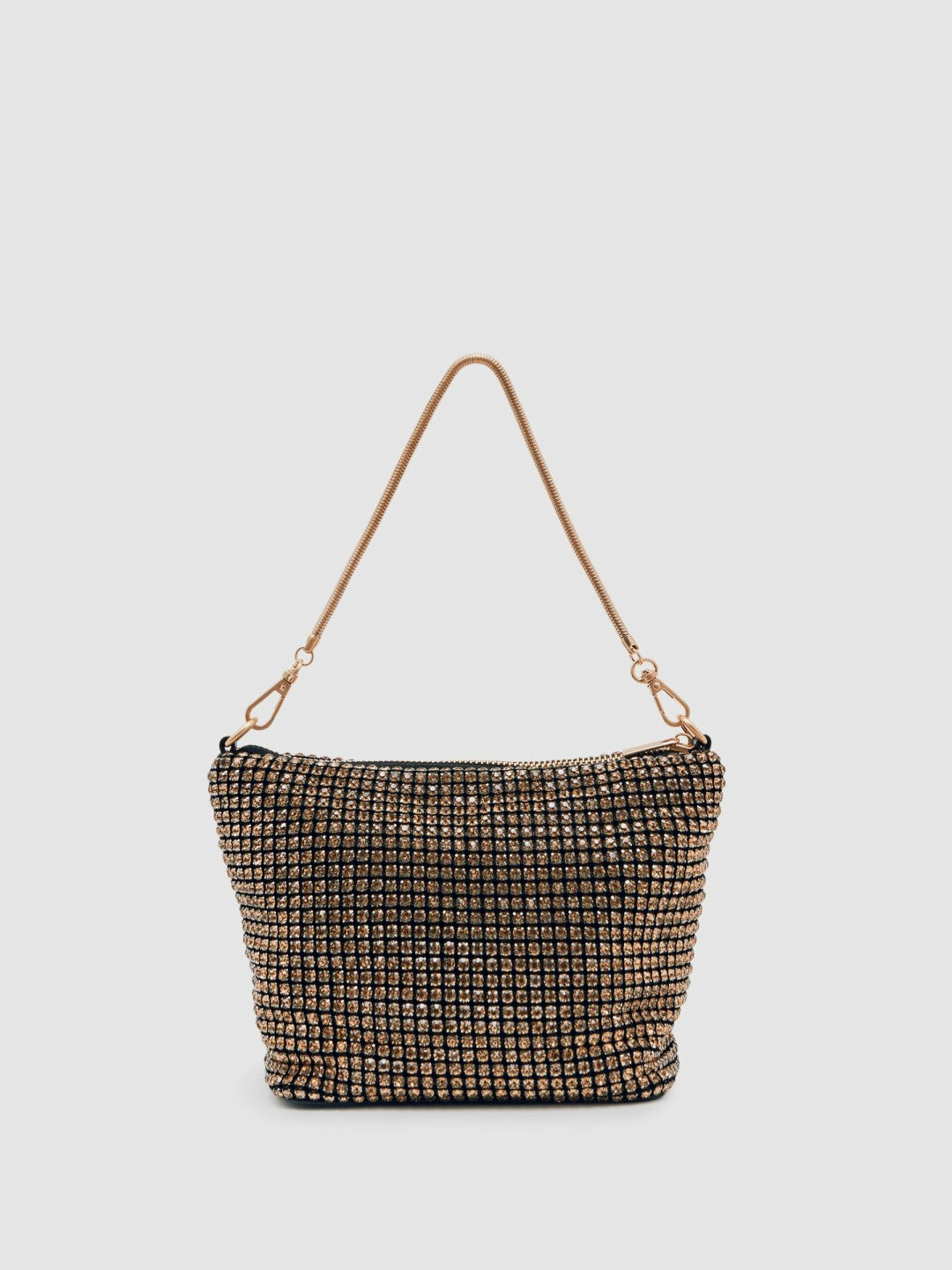 Crystal Bracelet Pouch Bag Gold | Women