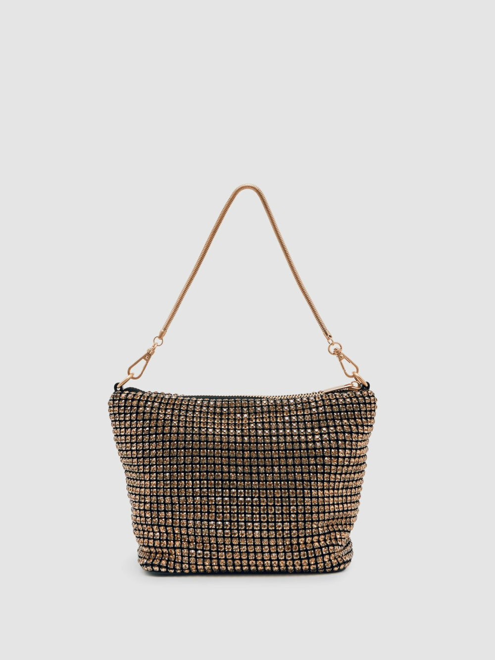 Crystal Bracelet Pouch Bag Gold | Women