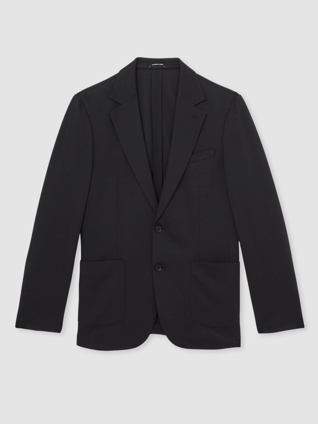 Slim-Fit Single-Breasted Jersey Suit Blazer Navy | Men