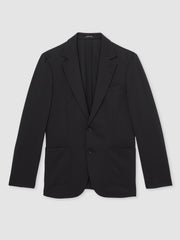 Slim-Fit Single-Breasted Jersey Suit Blazer Navy | Men