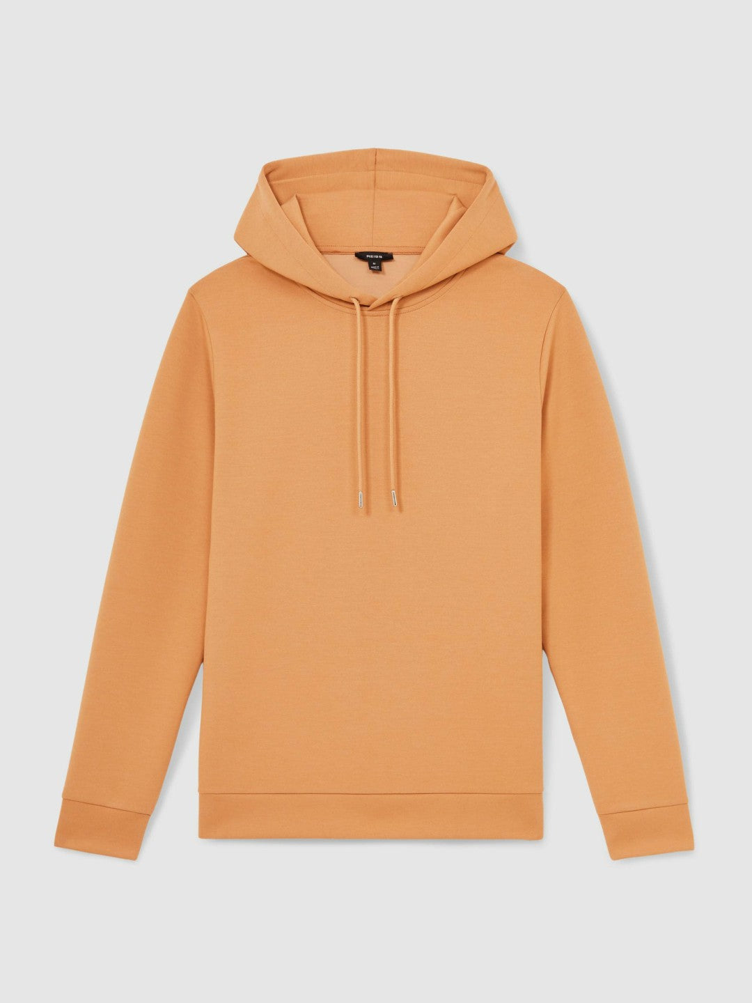 Interlock Jersey Drawstring Hoodie Light Camel Brown | Men