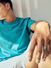 | Tom Daley Graphic-Print T-Shirt Teal Green | Men