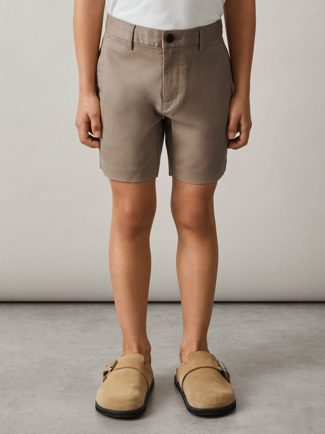 3-9 yrs Cotton Chino Shorts with Stretch Stone | Children & Baby