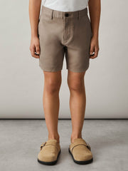 3-9 yrs Cotton Chino Shorts with Stretch Stone | Children & Baby