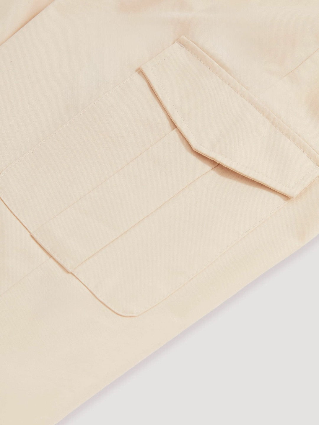 Cotton-Lyocell Cargo Trousers Light Stone | Men