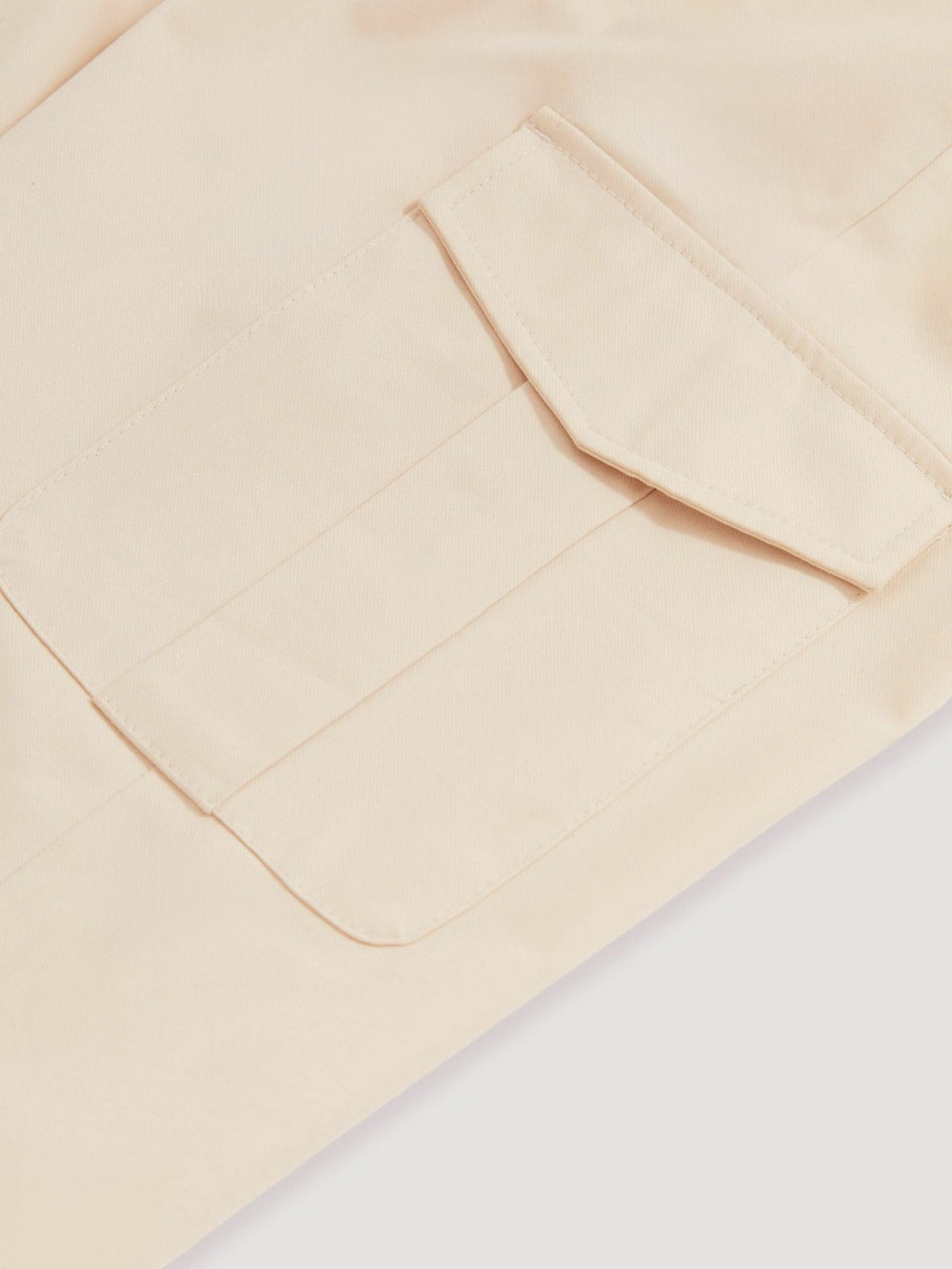 Cotton-Lyocell Cargo Trousers Light Stone | Men