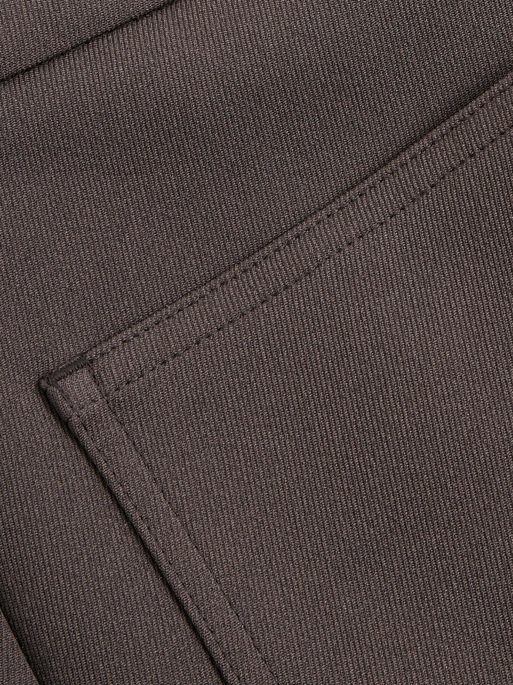 Petite Twill Patch-Pocket Flared Trousers Mauve Neutral | Women