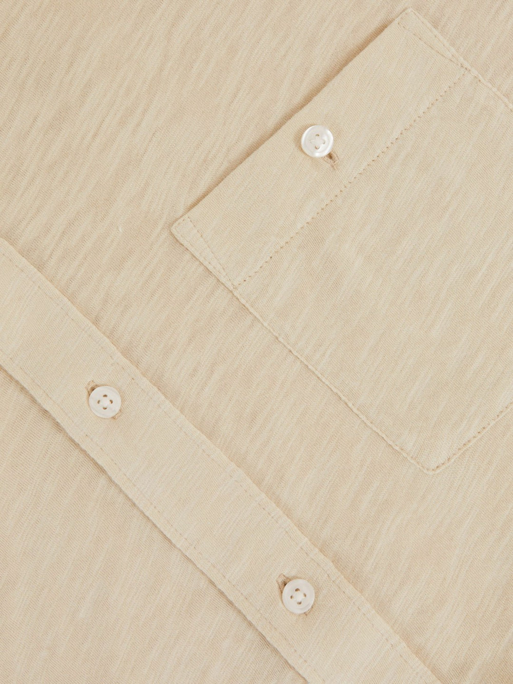 Paige Carillo Short Sleeve Shirt Cream | Men