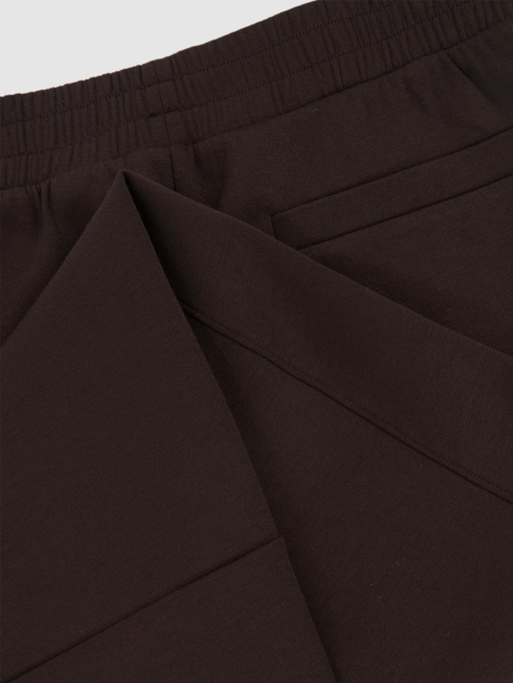 Tapered Elasticated-Waist Joggers Plum | Women