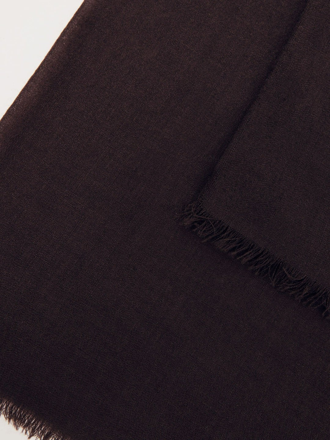 Wool-Cashmere Lightweight Scarf Burgundy | Women